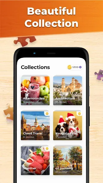 Jigsaw Puzzles HD Puzzle Games  [МОД Бесконечные монеты] Screenshot 4