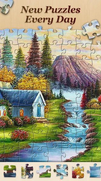 Jigsawscapes® - Jigsaw Puzzles (Джигсоускейпс)  [МОД Menu] Screenshot 3