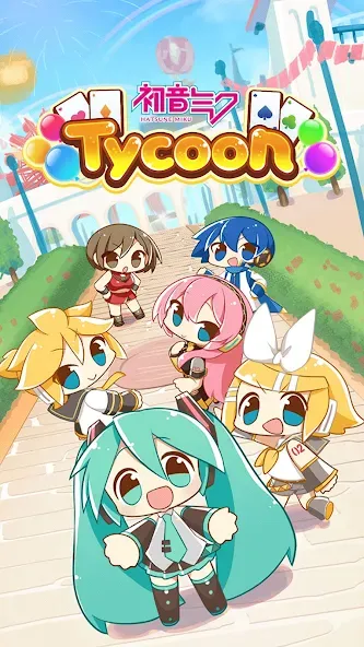 Hatsune Miku Tycoon (Хацуне Мику Тайкун)  [МОД Меню] Screenshot 1