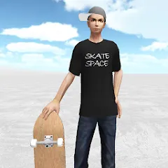 Взломанная Skate Space (Скейт Спейс)  [МОД Menu] - стабильная версия apk на Андроид