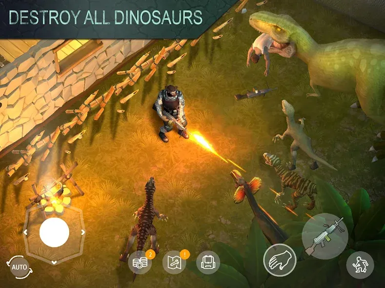 Jurassic Survival (Джурасик Сурвайвал)  [МОД Бесконечные монеты] Screenshot 3