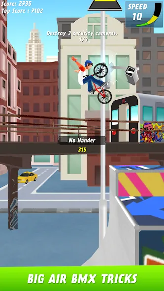 Max Air BMX (Макс Эйр БМХ)  [МОД Бесконечные деньги] Screenshot 1