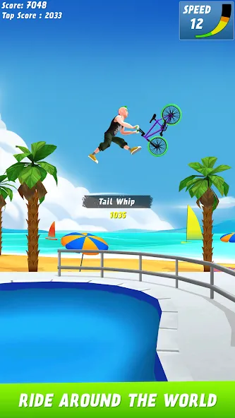 Max Air BMX (Макс Эйр БМХ)  [МОД Бесконечные деньги] Screenshot 3