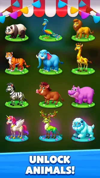 Solitaire Zoo  [МОД Menu] Screenshot 4