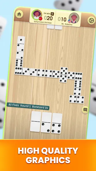 Dominoes: Classic Dominos Game  [МОД Все открыто] Screenshot 2