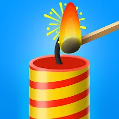 Скачать взломанную Diwali Firecrackers Simulator (Дивали Файркрекерс Симулятор)  [МОД Mega Pack] - полная версия apk на Андроид