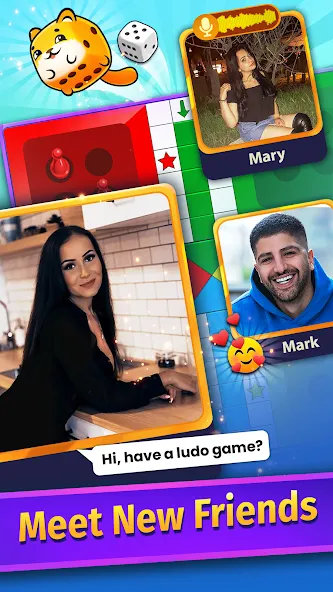 Ludo Game COPLE - Voice Chat  [МОД Много денег] Screenshot 3