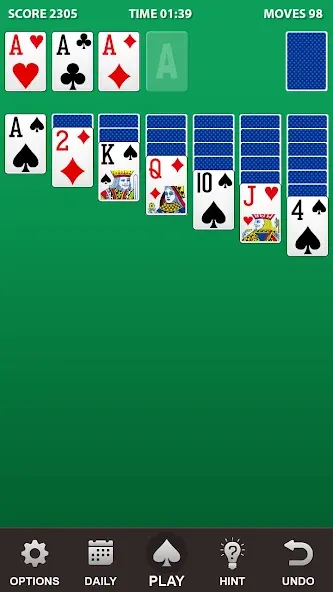 Solitaire.  [МОД Unlimited Money] Screenshot 1