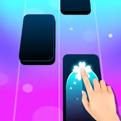 Взломанная Magic Music Tiles, Piano Tiles  [МОД Много денег] - стабильная версия apk на Андроид