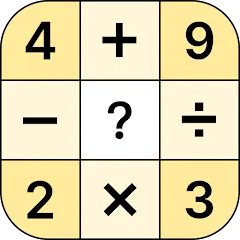 Скачать взломанную Crossmath - Math Puzzle Games (Математические головоломки игры)  [МОД Unlocked] - стабильная версия apk на Андроид