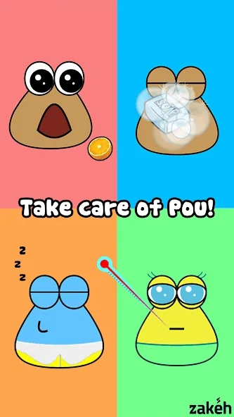 Pou (Пуо)  [МОД Много денег] Screenshot 1