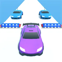 Взлом Merge Car Run - Evolution Race (Мердж Кар Ран)  [МОД Все открыто] - стабильная версия apk на Андроид