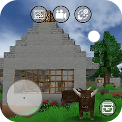 Взломанная Mini Block Craft (Мини Блок Ремесло)  [МОД Unlimited Money] - полная версия apk на Андроид