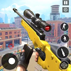 Взлом Code of Sniper 3D Gun Shooting  [МОД Много монет] - полная версия apk на Андроид