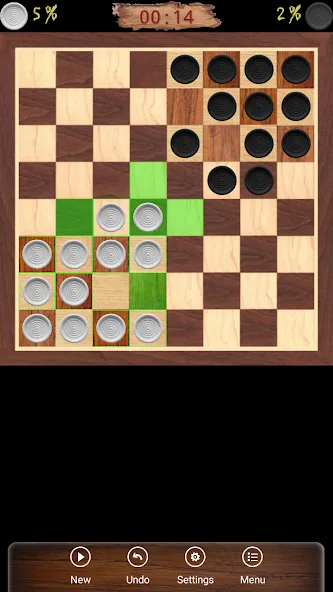 Ugolki - Checkers - Dama  [МОД Unlimited Money] Screenshot 1