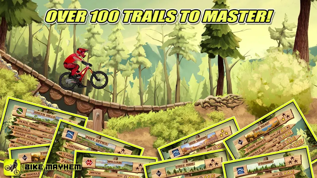 Bike Mayhem Free (Байк Мейхем Фри)  [МОД Все открыто] Screenshot 4
