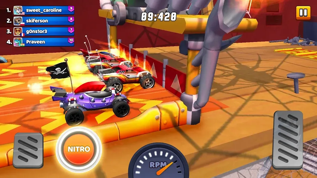 Nitro Jump - Car Racing (Нитро Джамп Рейсинг)  [МОД Много денег] Screenshot 1