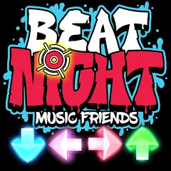 Скачать взломанную Beat Shooter Night: Rap Battle (ФНФ Фанк)  [МОД Mega Pack] - стабильная версия apk на Андроид