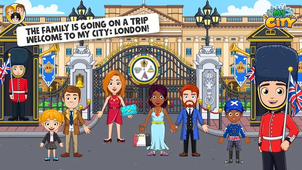 My City : London (Мой город)  [МОД Unlocked] Screenshot 1