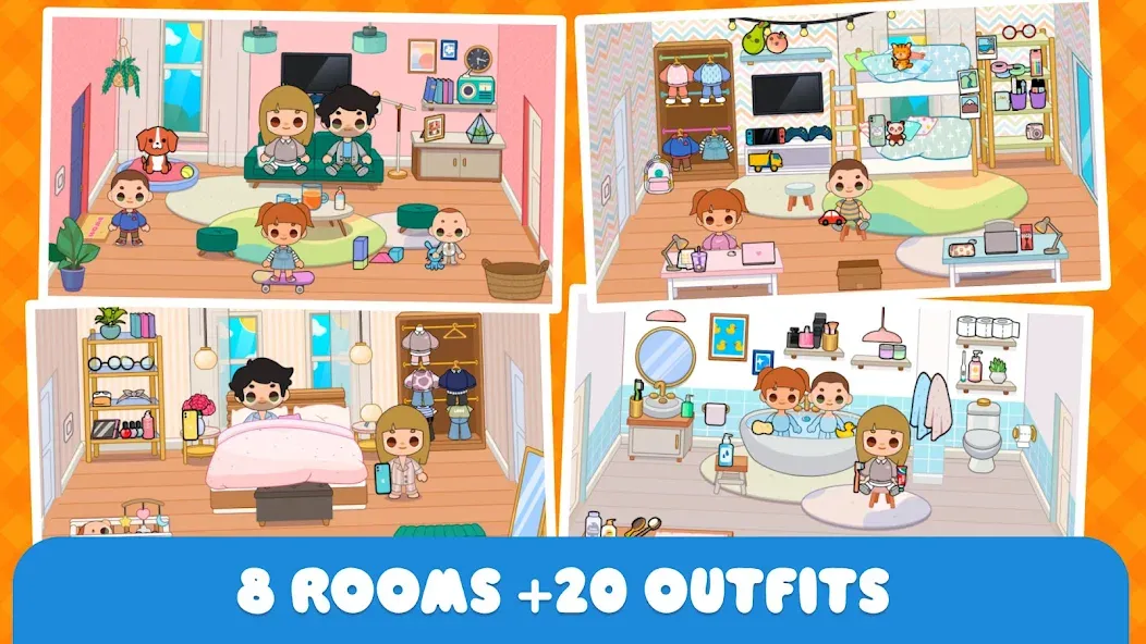 Minni Family Home - Play House (Минни Семейный дом)  [МОД Бесконечные монеты] Screenshot 1