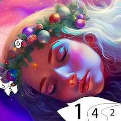 Скачать взломанную Myth & Fairy Color by Number  [МОД Бесконечные деньги] - последняя версия apk на Андроид