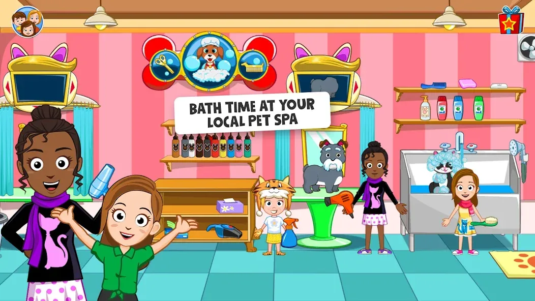 My Town: Pet games & Animals (Май Таун)  [МОД Menu] Screenshot 5