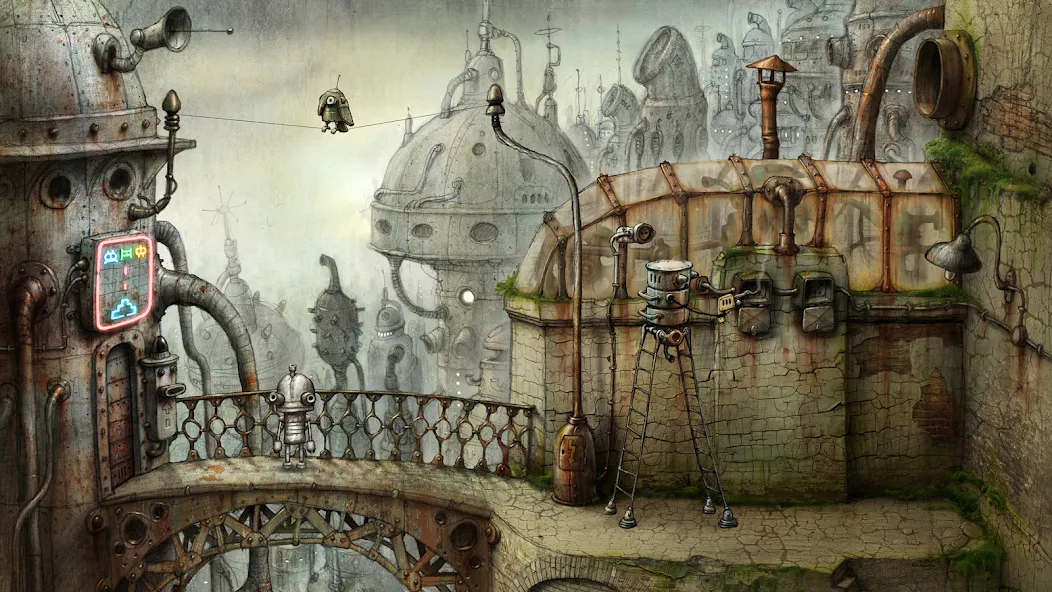 Machinarium Demo (Махинариум)  [МОД Много денег] Screenshot 4