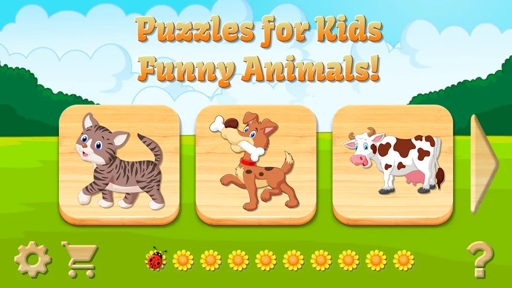 Baby Puzzles for Kids  [МОД Unlocked] Screenshot 1