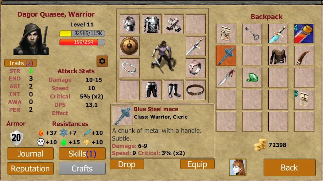 Exiled Kingdoms RPG (Экзилед Кингдомс РПГ)  [МОД Меню] Screenshot 3