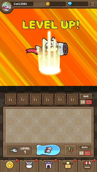 Cat Hero : Idle RPG (Кэт Хиро)  [МОД Все открыто] Screenshot 2