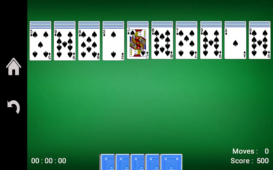 Spider Solitaire  [МОД Бесконечные деньги] Screenshot 2