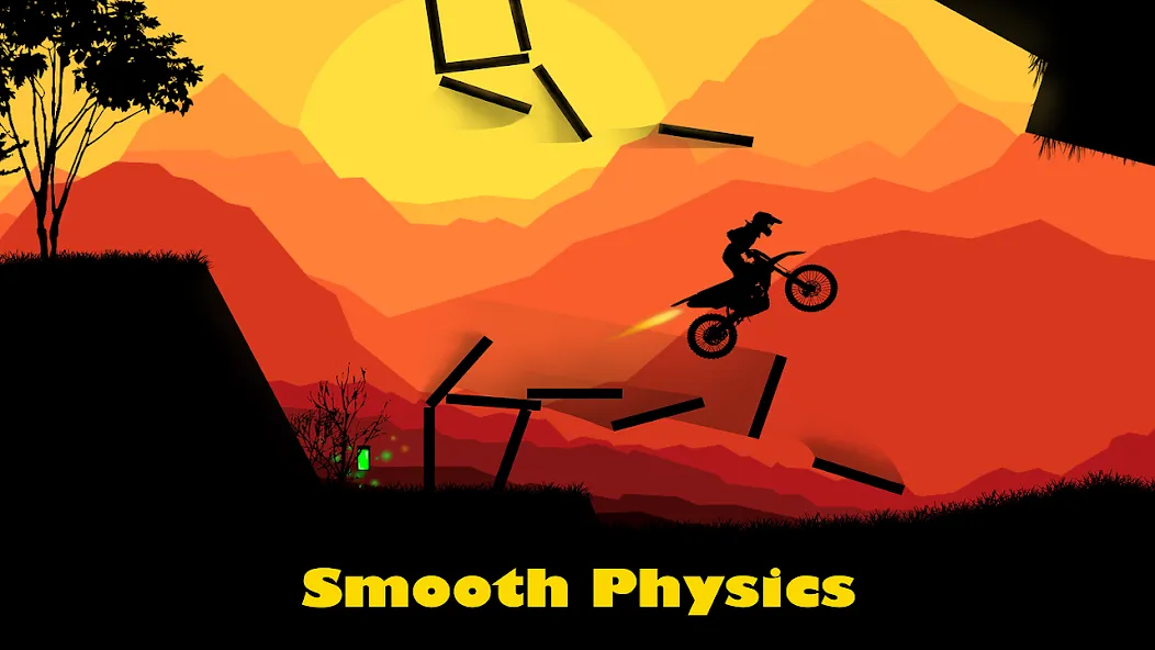 Sunset Bike Racer - Motocross (Сансет Байк Рейсер)  [МОД Menu] Screenshot 3