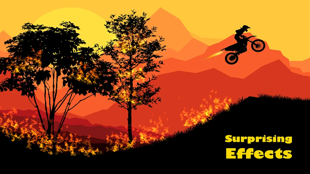 Sunset Bike Racer - Motocross (Сансет Байк Рейсер)  [МОД Menu] Screenshot 5