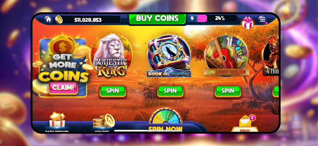 Majestic Slots: Slot Machine  [МОД Много монет] Screenshot 5