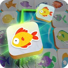 Скачать взлом Mahjong Connect Fish World (Мацзян Коннект Рыбный Мир)  [МОД Unlocked] - стабильная версия apk на Андроид