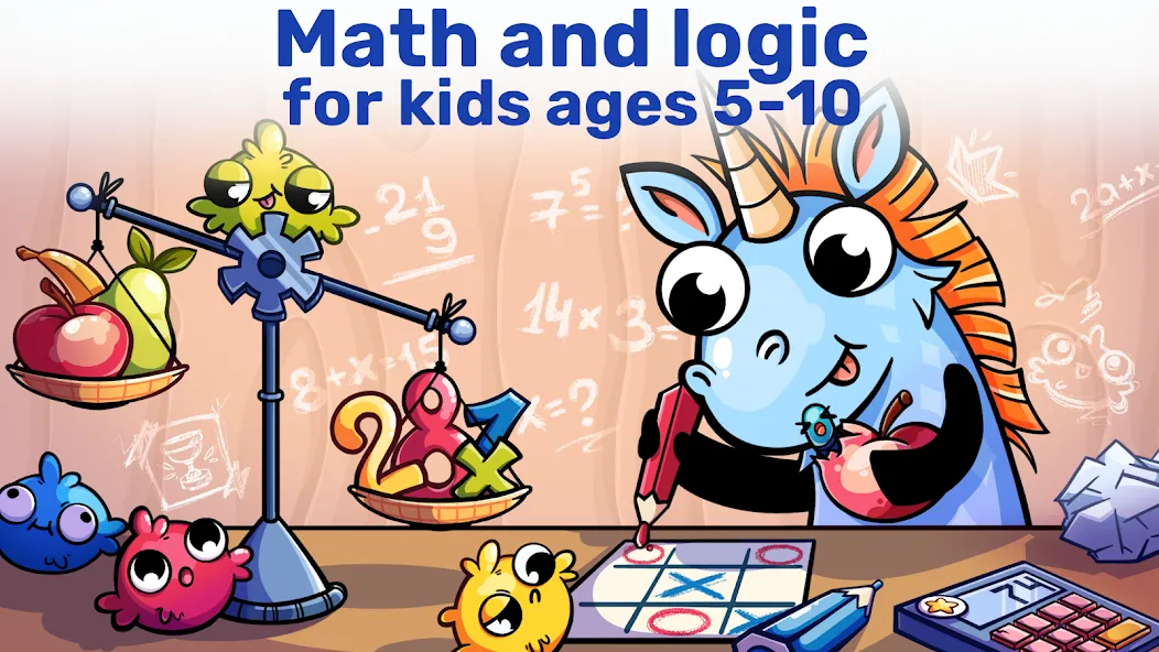 Math&Logic games for kids  [МОД Unlimited Money] Screenshot 1