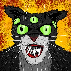 Скачать взломанную Cat Fred Evil Pet. Horror game  [МОД Все открыто] - стабильная версия apk на Андроид