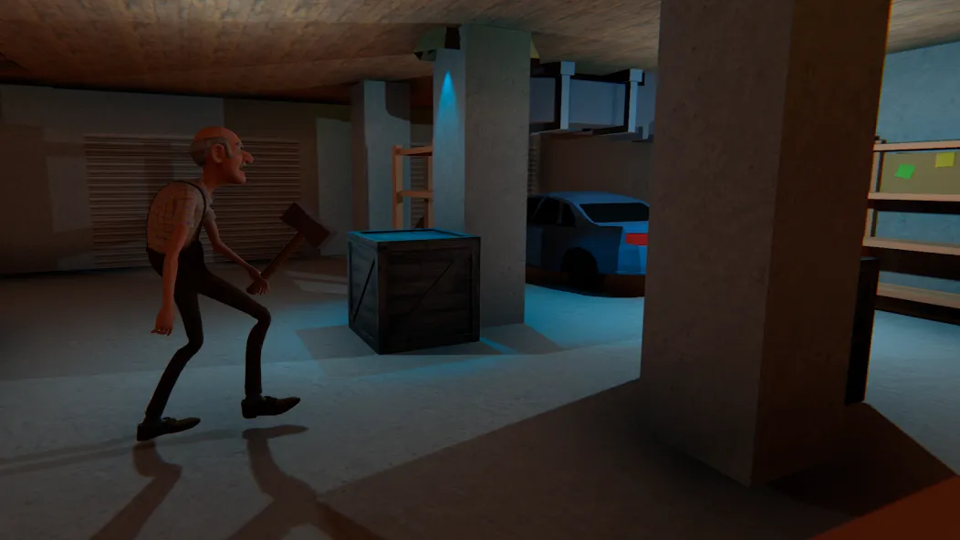 Grandpa And Granny Home Escape (Дедушка и бабушка сбегают из дома)  [МОД Menu] Screenshot 5