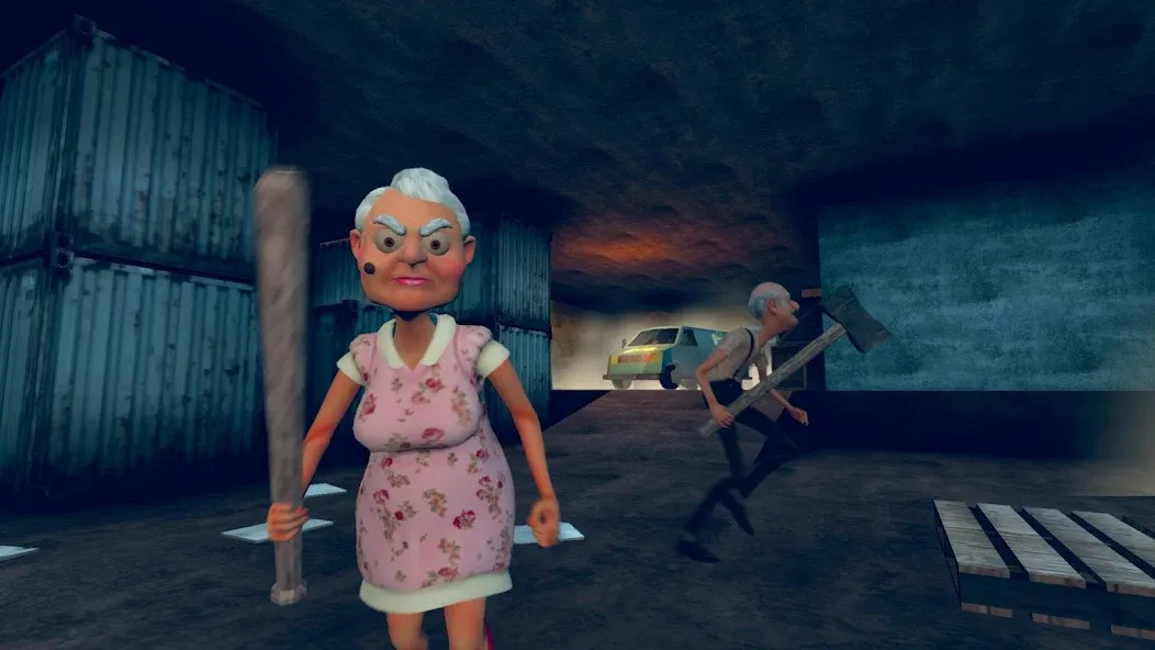 Grandpa & Granny 4 Online Game  [МОД Menu] Screenshot 1