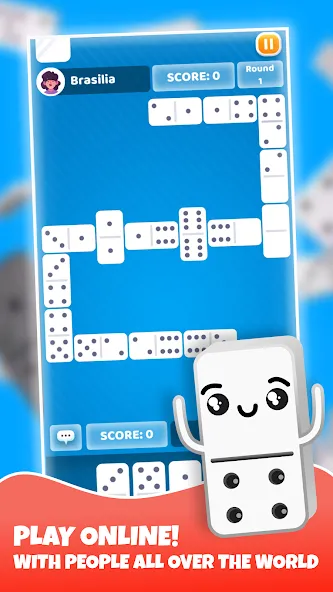 Dominoes - classic domino game  [МОД Много монет] Screenshot 1