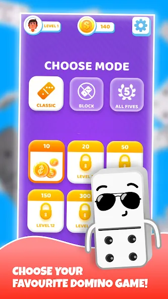 Dominoes - classic domino game  [МОД Много монет] Screenshot 5