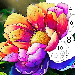 Скачать взлом Tap Color by Number - Coloring  [МОД Все открыто] - полная версия apk на Андроид