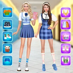 Скачать взлом College Dress Up for Girls (Капель Макеовер)  [МОД Меню] - последняя версия apk на Андроид