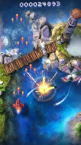 Sky Force 2014 (кай Форс 2014)  [МОД Menu] Screenshot 1