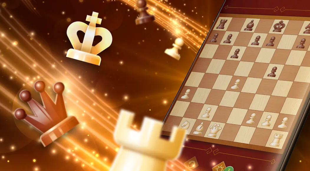 Chess Online - Clash of Kings  [МОД Бесконечные деньги] Screenshot 1