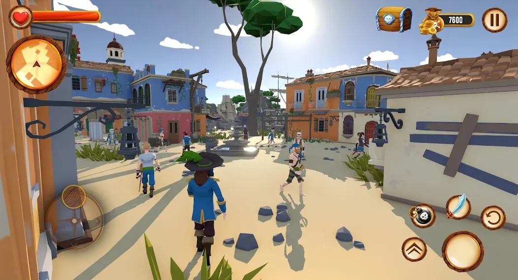 Pirate Polygon Caribbean Sea (Пиратская Полигон Карибское море)  [МОД Mega Pack] Screenshot 5