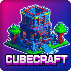 Скачать взломанную Cube Craftsman 5 Adventure (КубКрафт Приключение)  [МОД Много монет] - последняя версия apk на Андроид