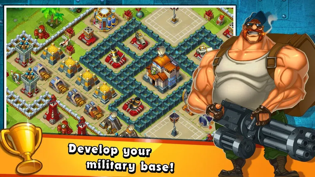 Jungle Heat: War of Clans (Джангл Хит)  [МОД Много денег] Screenshot 4