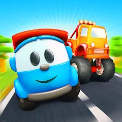 Взломанная Leo 2: Puzzles & Cars for Kids  [МОД Unlimited Money] - стабильная версия apk на Андроид