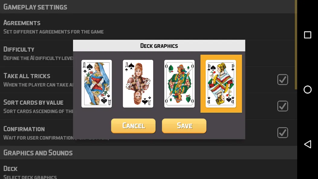 Thousand Card Game (1000) (одна тысяча)  [МОД Menu] Screenshot 4